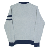 TOMMY HILFIGER Mens Jumper Grey Tight Knit S