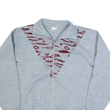 CYRILLA Womens Cardigan Grey High Neck 90s Tight Knit M