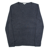 TOM TAILOR Womens Jumper Blue Tight Knit S