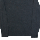 TOMMY HILFIGER Mens Jumper Blue V-Neck Tight Knit M