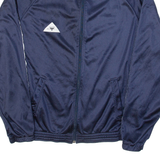 CALANNI FASHION Fleece Lined Mens Track Jacket Blue 2XL