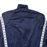 CALANNI FASHION Fleece Lined Mens Track Jacket Blue 2XL