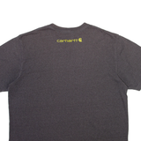 CARHARTT Mens T-Shirt Grey XL