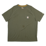 CARHARTT Mens T-Shirt Green XL
