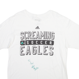 ADIDAS Mens T-Shirt White L