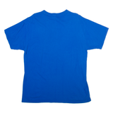 DISNEY Mickey Goofy Donald Pluto Mens T-Shirt Blue L