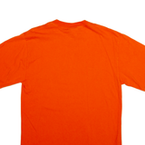 BUCKNELL Mens T-Shirt Orange M