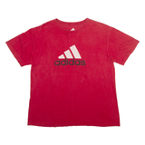 ADIDAS Mens T-Shirt Red M