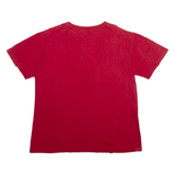 ADIDAS Mens T-Shirt Red M