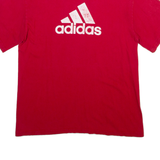 ADIDAS Mens T-Shirt Red M