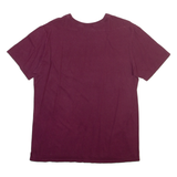 NIKE Mens T-Shirt Maroon L
