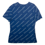 CHAMPION Mens T-Shirt Blue S