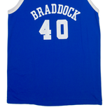 Mens Jersey Blue Sleeveless Nylon M