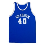 Mens Jersey Blue Sleeveless Nylon M