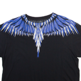 MARCELO BURLON Cropped Womens T-Shirt Black L