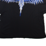 MARCELO BURLON Cropped Womens T-Shirt Black L