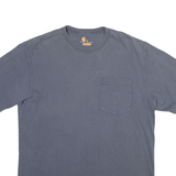 CARHARTT Mens T-Shirt Grey M