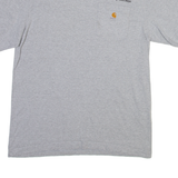 CARHARTT Mens T-Shirt Grey M