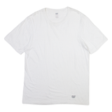 CAT Mens T-Shirt White XL