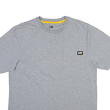 CAT Mens T-Shirt Grey L