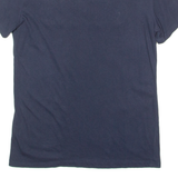 GUESS Mens T-Shirt Blue Crew Neck XS