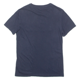 GUESS Mens T-Shirt Blue Crew Neck XS