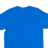 ADIDAS Mens T-Shirt Blue Crew Neck S