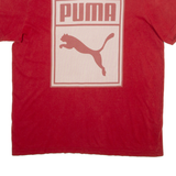 PUMA Mens T-Shirt Red L