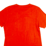 REEBOK Mens T-Shirt Red Crew Neck L