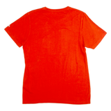 REEBOK Mens T-Shirt Red Crew Neck L