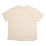 ADIDAS Originals Womens T-Shirt Beige 2XL