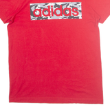 ADIDAS Mens T-Shirt Red S