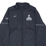NIKE Super Bowl XLIX Mens Rain Jacket Black XL