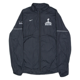 NIKE Super Bowl XLIX Mens Rain Jacket Black XL