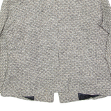 MAX MARA STUDIO Womens Blazer Jacket Cream Knit Wool UK 14