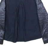 BOGNER Womens Jacket Blue Wool Colourblock UK 12