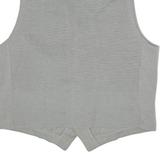 ALPINIT Mens Blazer Waistcoat Grey 90s M