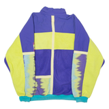 ADIDAS ORIGINALS Polarlite Trekking Mens Pullover Jacket Purple 90s Crazy Pattern M