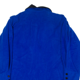 Womens Overcoat Coat Blue Wool 90s UK 18