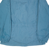AQUAGUARD Mens Rain Jacket Blue 90s Hooded XL