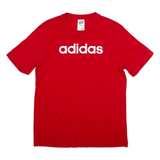 ADIDAS Mens T-Shirt Red S