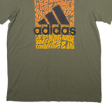 ADIDAS Mens T-Shirt Green M