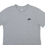 NIKE Mens T-Shirt Grey M