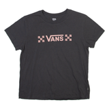 VANS Womens T-Shirt Grey S