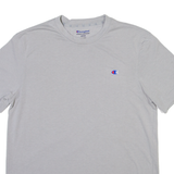 CHAMPION Mens T-Shirt Grey S