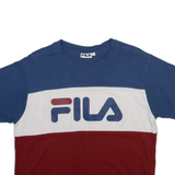 FILA Cropped Womens T-Shirt Blue M