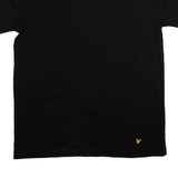 LYLE & SCOTT Mens T-Shirt Black M