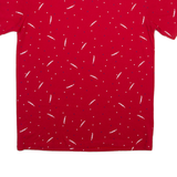 NIKE Mens T-Shirt Red L