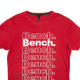 BENCH Mens T-Shirt Red XL