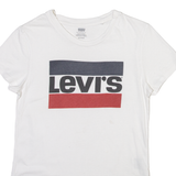 LEVI'S Mens T-Shirt White XS